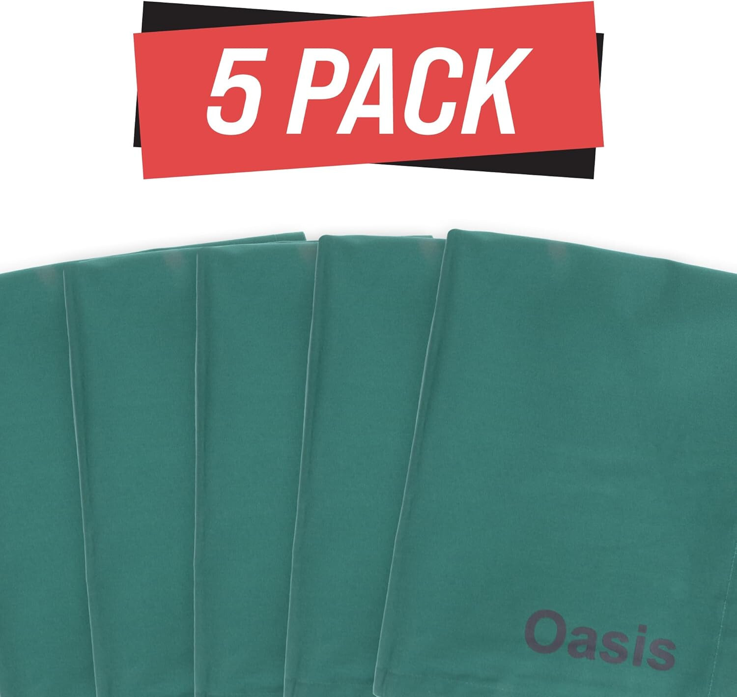 Cloth Instrument Wrap, 36” x 36”, (5 Pack), Two-Ply, Autoclavable Wrap