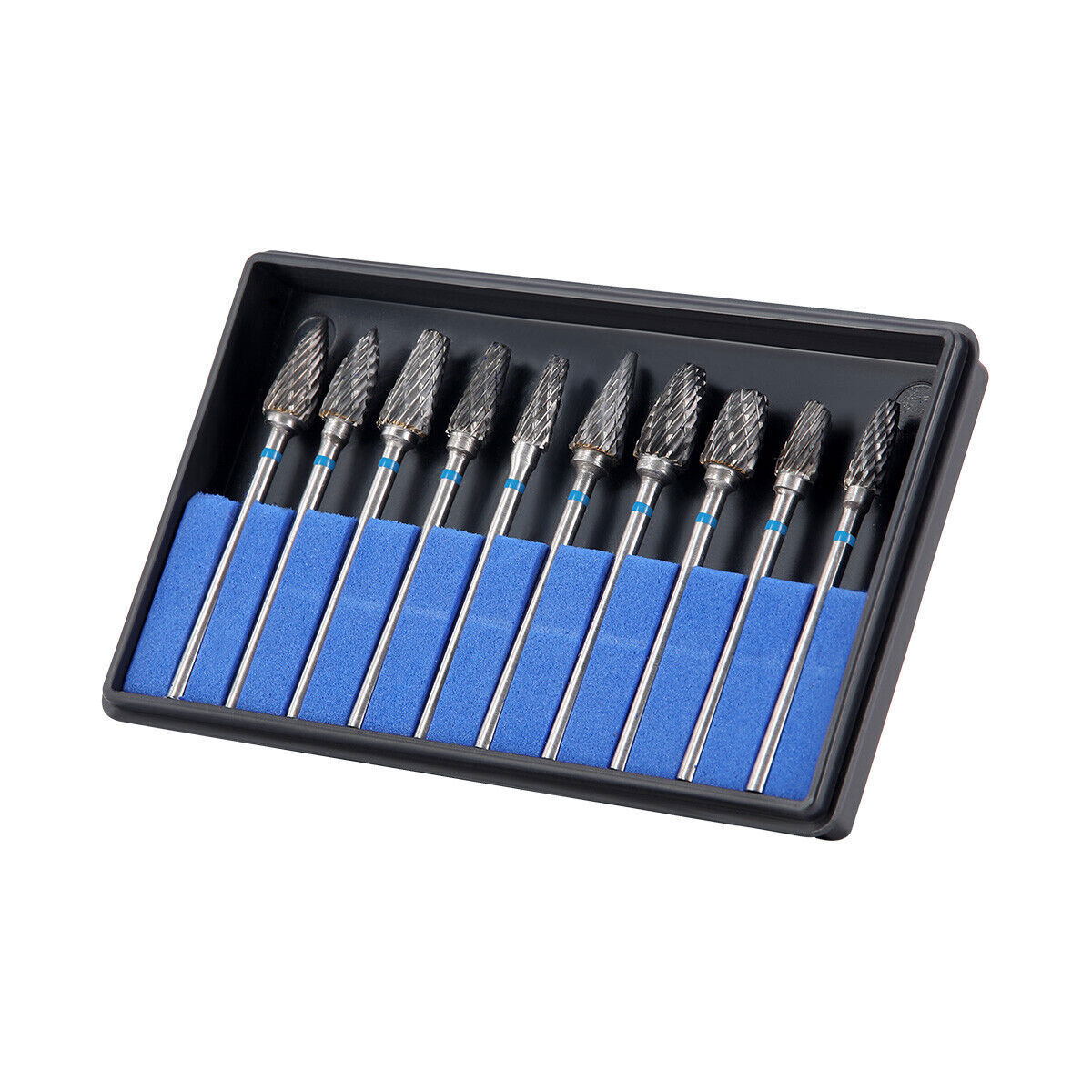 Dental Lab Polishing Bur Drills Tungsten Steel Carbide Burs Burrs 2.35MM