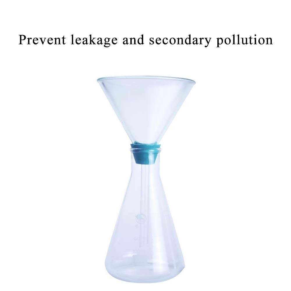 9 Count Buchner Funnel Flask Adapter Set,Filter Adapter Cones Set,Tapered Collar