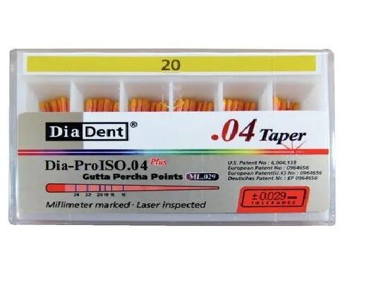 Diadent Gutta Percha Points 4% Free Shipping Worldwide