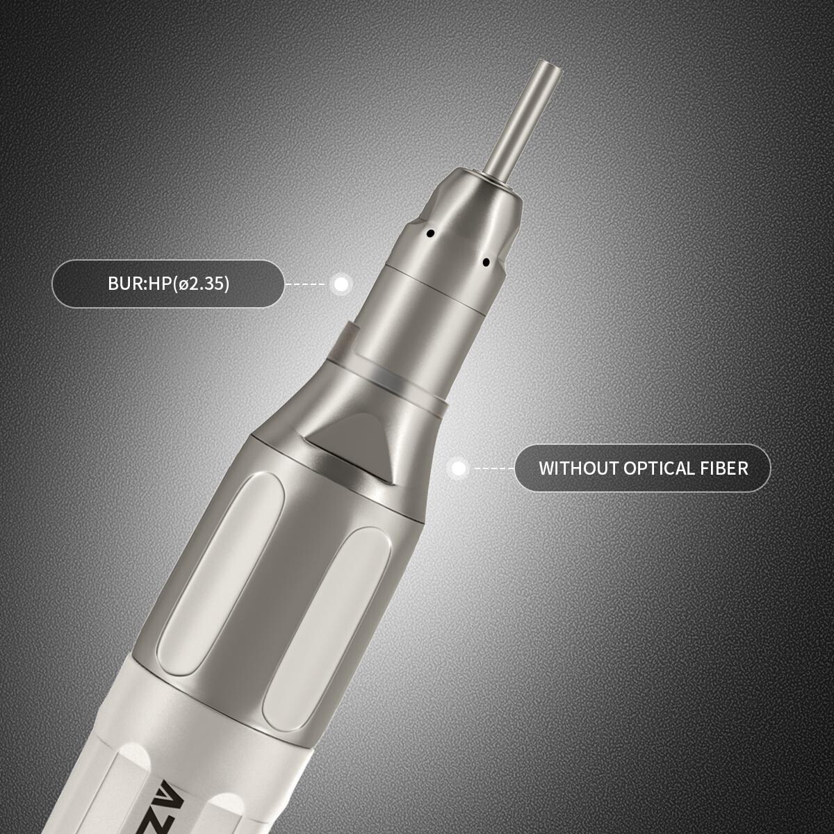 AZDENT Dental Slow Low Speed Handpiece 2/4Hole Motor /Polishing Burs Disc HP /RA