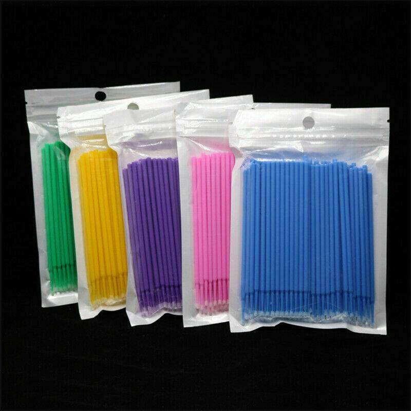 Dental Disposable Makeup Micro Applicator Brush Eyelash Extension Micro Brush
