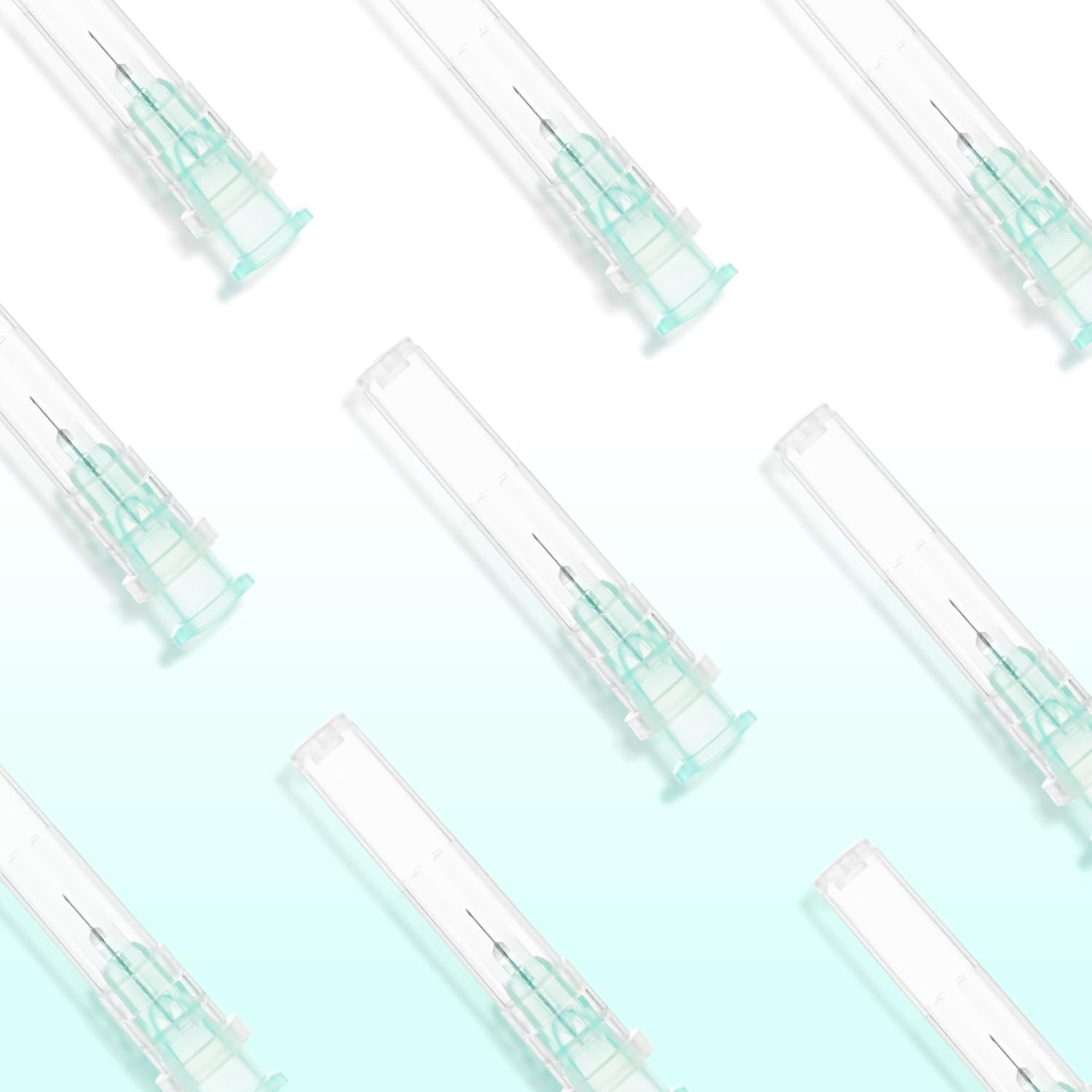 32 Gauge 0.16 Inch Disposable Needles with Caps – Luer Lock Lab Dispensing Acces