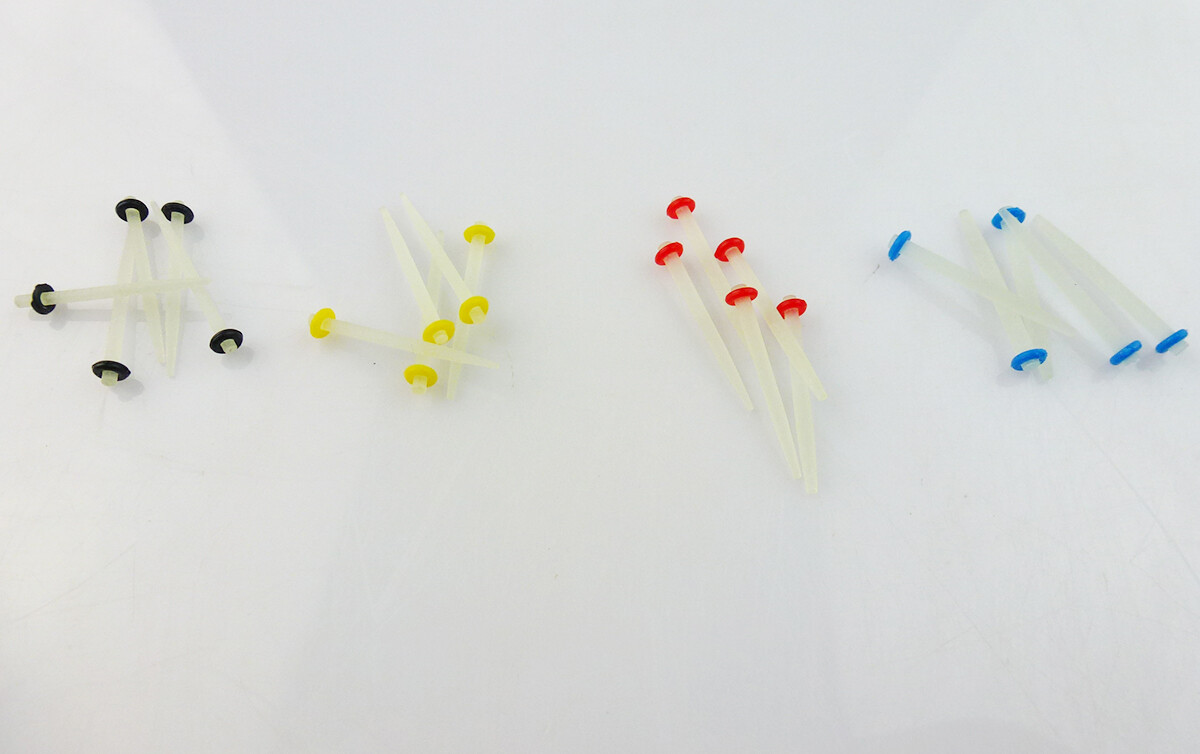1Pack Dental Fibre Post and Core Screw Quartz Endodontic 4 Drills Easyinsmile
