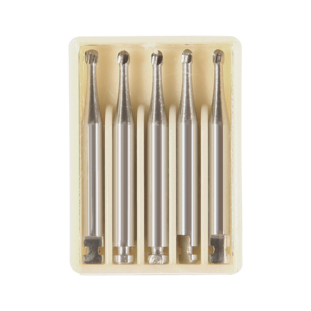 5Pcs/Pack Dental Tungsten Steel Carbide Handpiece Bur Fit Low Speed Contra Angle