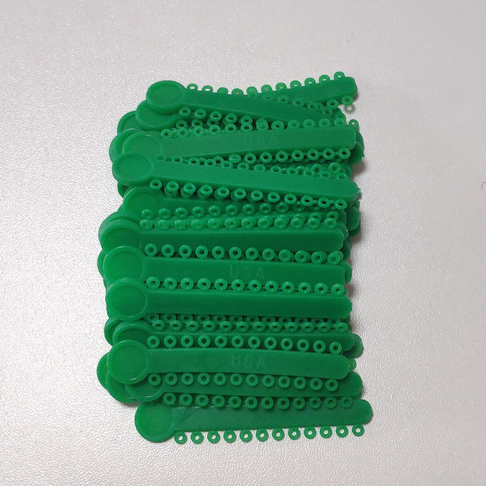 10Packs/10080pcs Dental Ligature Ties Orthodontic Elastic Rubber Bands 38 Colors