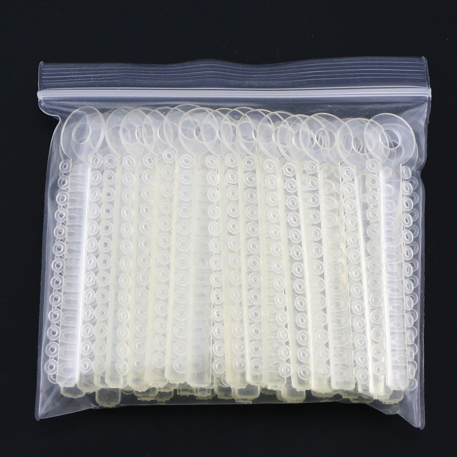 1040 Pcs Dental Orthodontic Elastic Ligature Ties Rubber Bands for Brackets