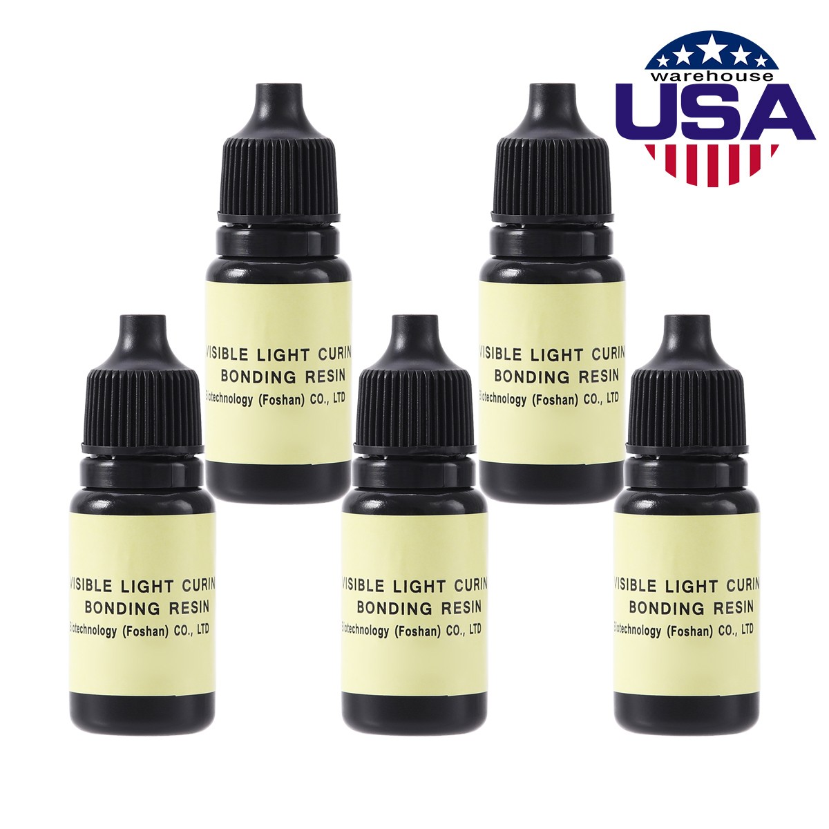 Dental Light Cure Orthodontic Resin Adhesive Ortho Bond Kit & Accessories