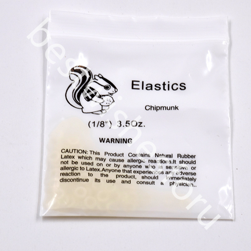3.5 oz Light 1/8″ Chipmunk Dental Orthodontic Rubber Bands Elastics Latex Braces