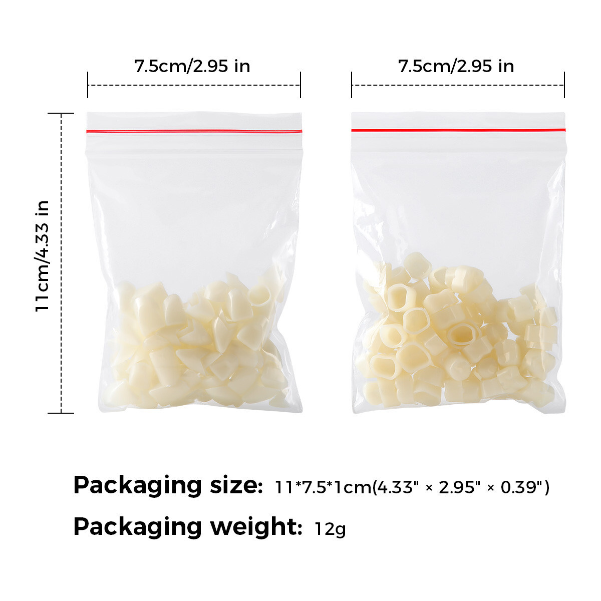 Dental Temporary Resin Teeth Crown Material for Anterior Molar Posterior Tooth