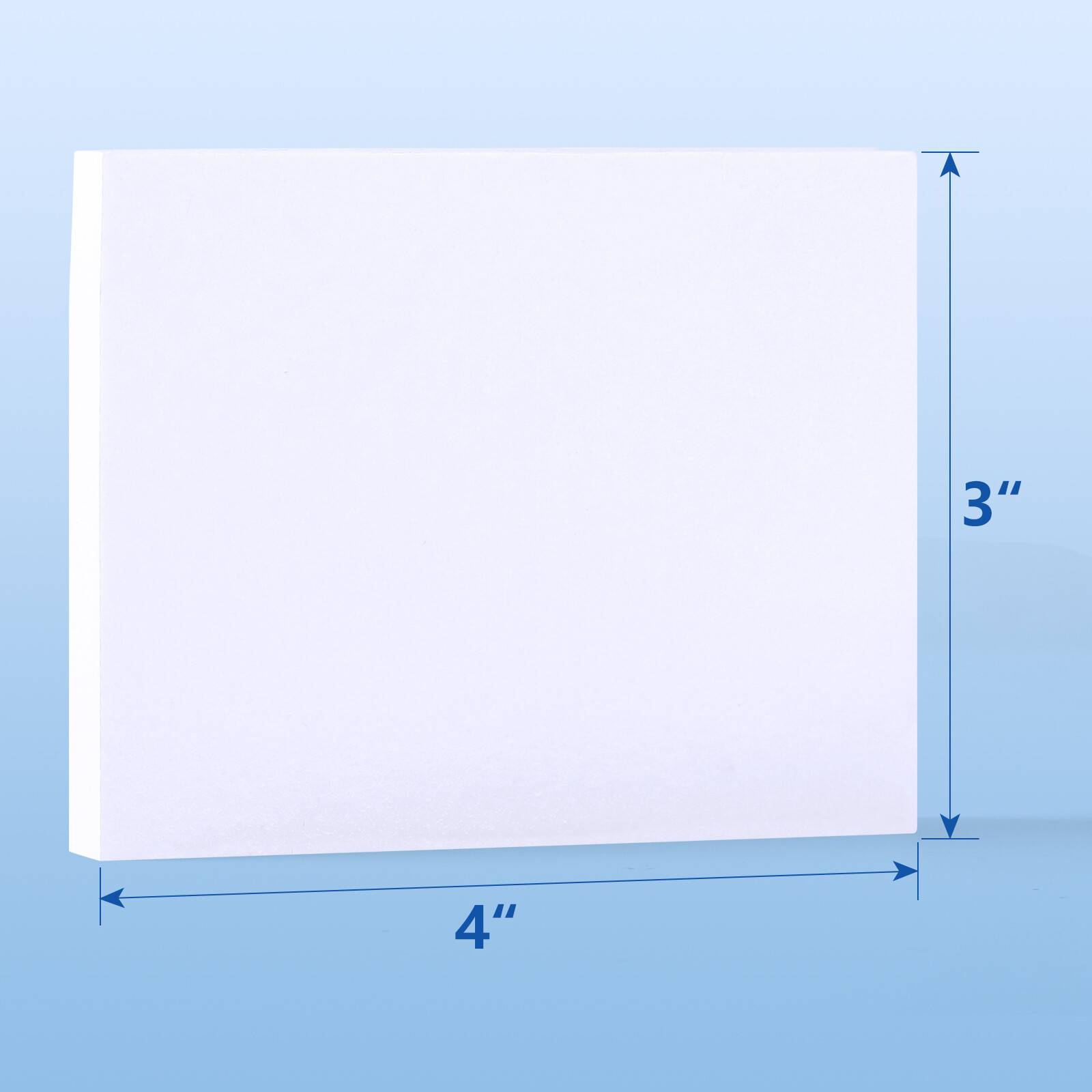 500 Sheet Dental Mixing Pads Paper/Poly Coated 2Side Disposable Plastic-Coating