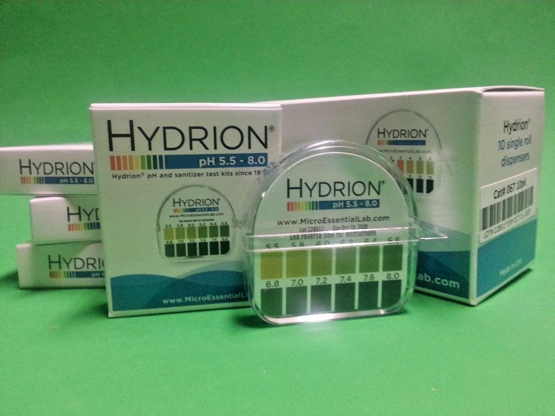 SALE 067 Body pH TEST Tape Paper Roll 4 Saliva & Urine Acid 5.5 Alkaline Health