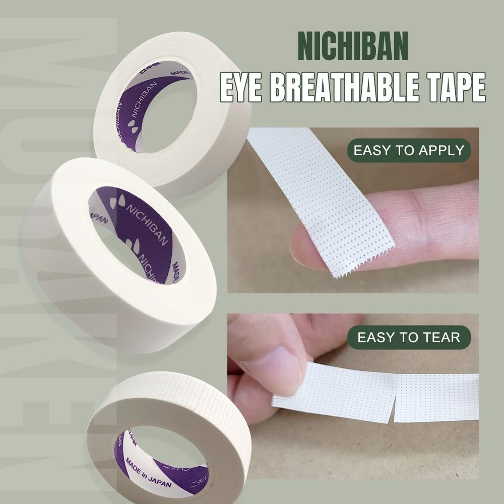 Jovisa Jj Nichiban 3 Rolls Lash Tape For Eyelash Extensions