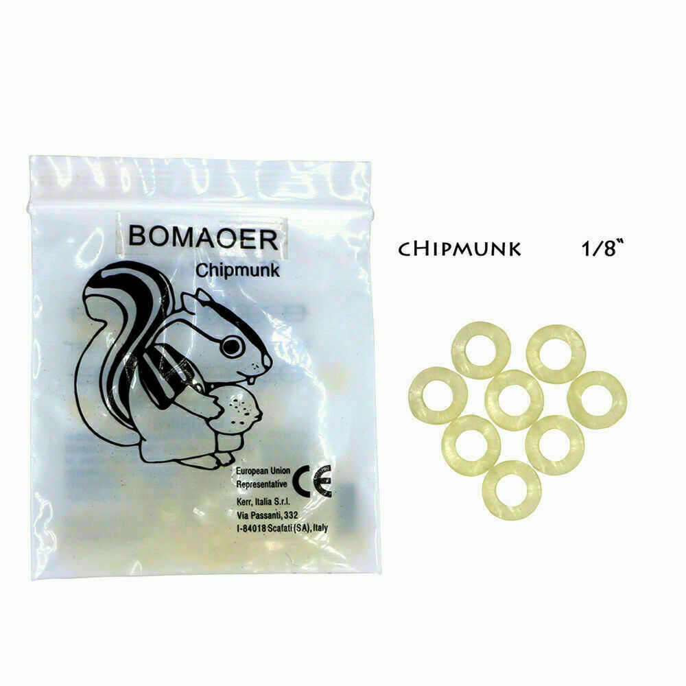 ORMCO Zoo Dental Rubber Bands Orthodontic Elastics Chains Ties 3.5OZ 5Sizes