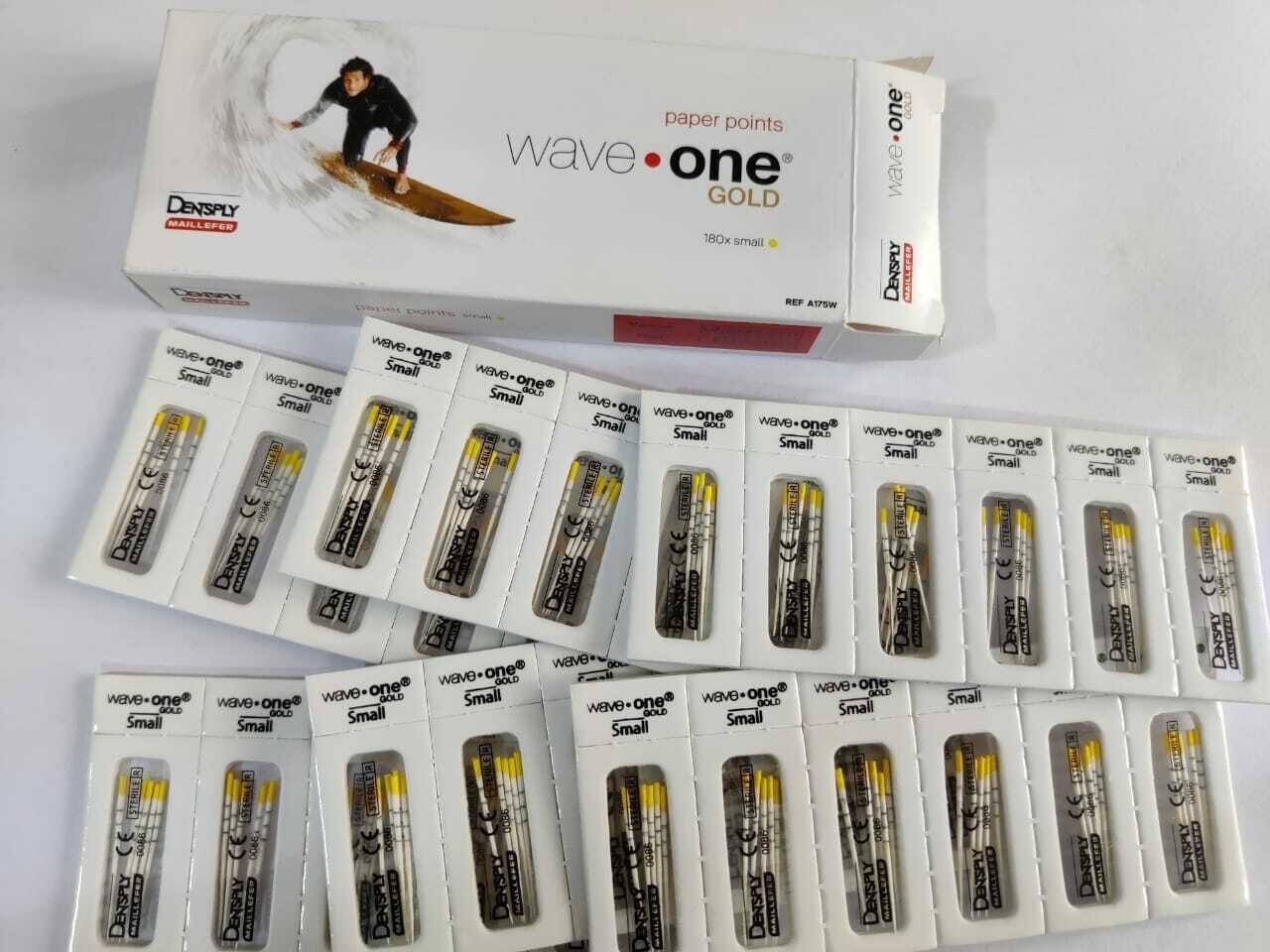 Dentsply Sirona WaveOne Gold Absorbent Paper Points Dental Endodontic Wave One