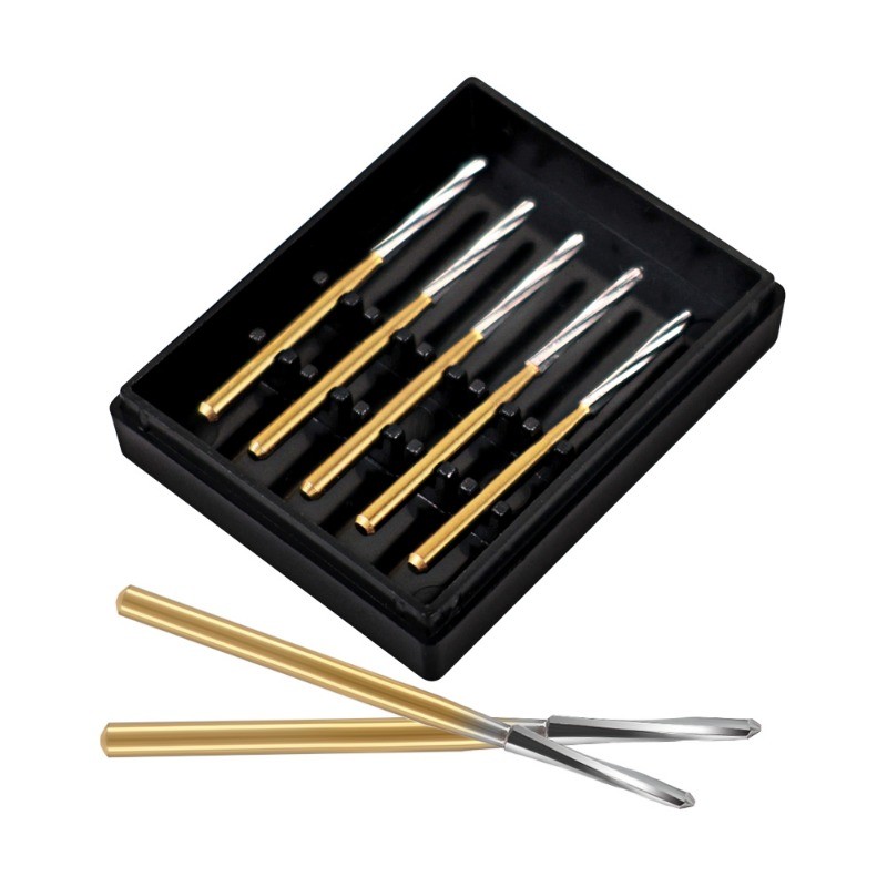 Dental Surgical Bone Cutters Zekrya Endo Z Carbide Burs Non-Cutting Tip FG 1.6mm