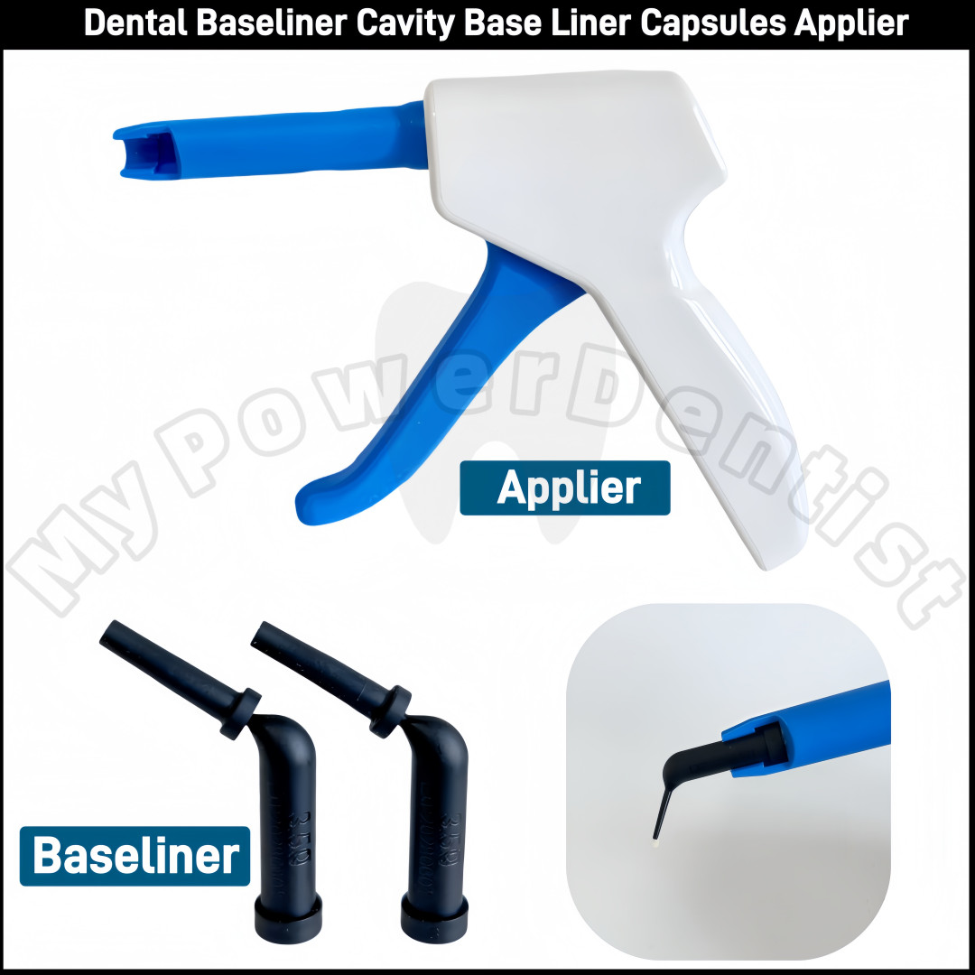Dental Baseliner Cavity Base Liner Capsules Applier Fit DMG Lonosit Unit Dose