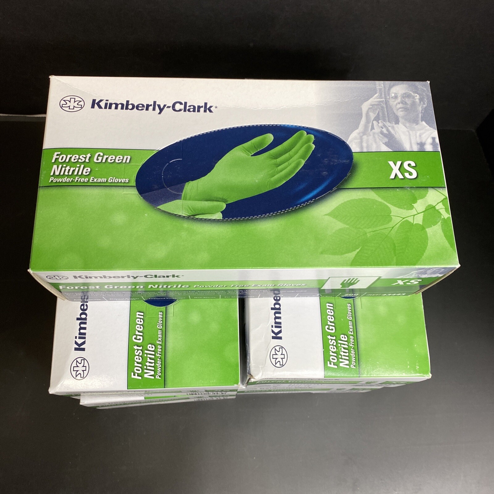 Kimberly-Clark Nitrile Gloves Extra Small 5 Boxes with 200 Gloves Each