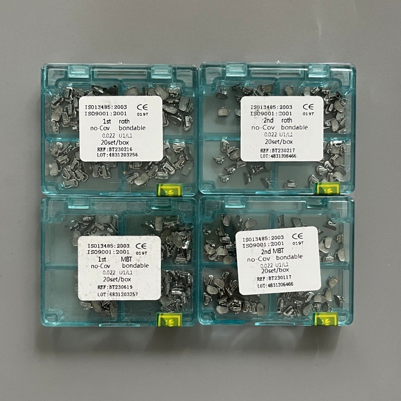 Dental Orthodontic Buccal Tubes 1st 2nd Molar Tube Roth MBT 022 Bondable
