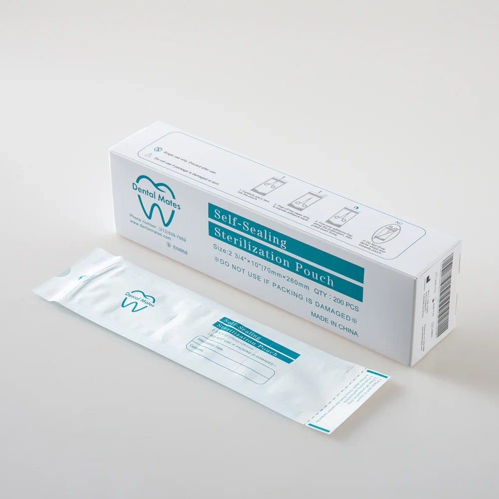 3.5×10 Autoclave Sterilization Pouches – Self-Sealing for Dental Clinic & Tattoo