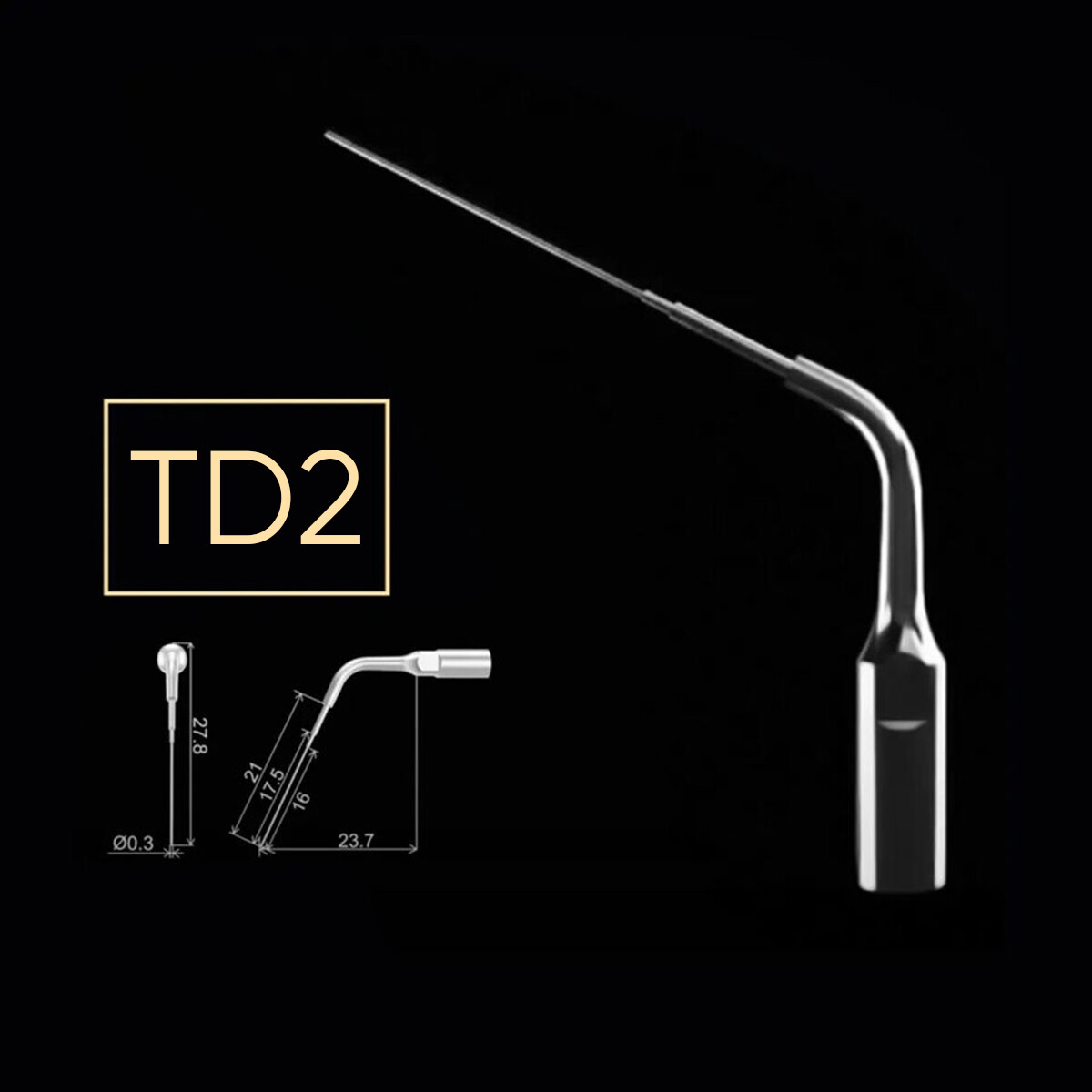 Woodpecker Dr Talal’s Endo Kit Endodontic Ultrasonic Scaler Tips Kit Set TD1-TD6