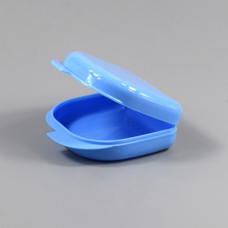 Dental Retainer Boxes Denture Case Mouthguard Containers Box Mouthguard Holder