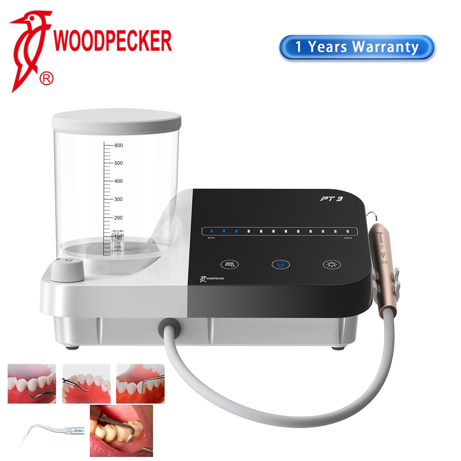 Woodpecker PT3 Dental Periodontal Treatment Device With Automatic Water System