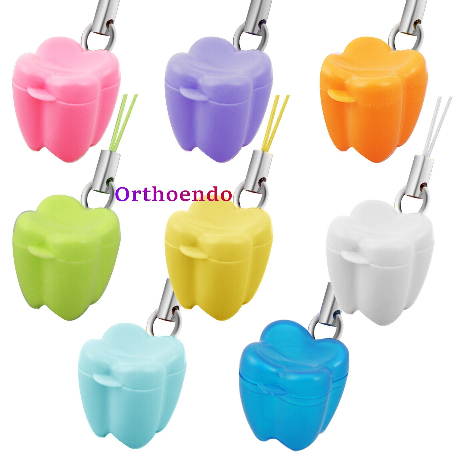 100 Dental Tooth Saver Milk Teeth Storage Container Box Teeth Baby Deciduous Box