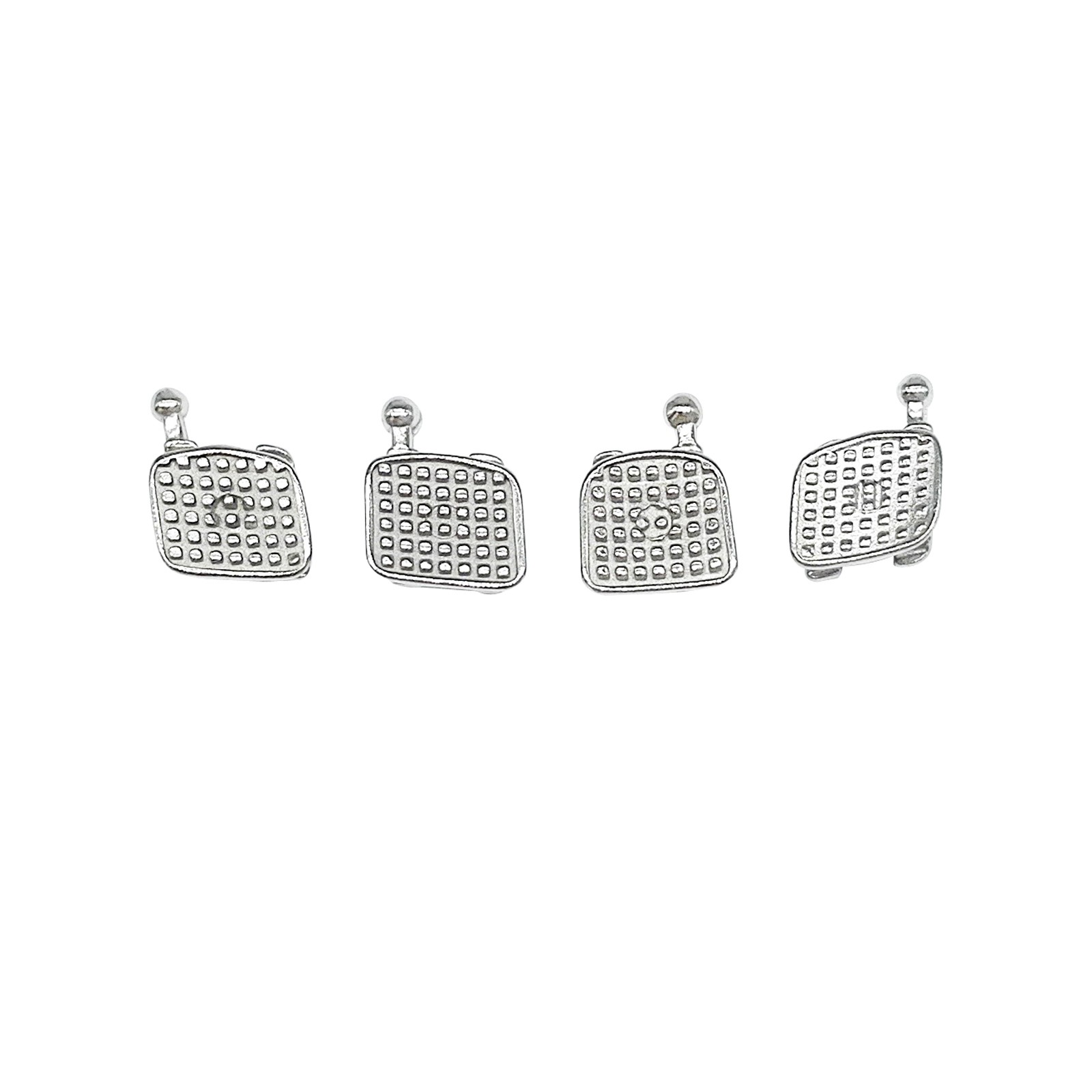 Dental Orthodontic Monoblock Bracket Braces Mini Roth/MBT 018/022 Hooks 3-4-5