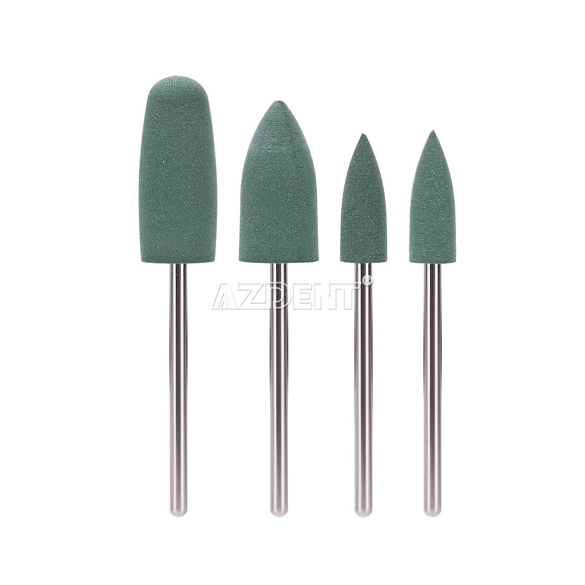 US Dental Polishing Burs Resin Base Acrylic Invisible Denture Silicone Grinding