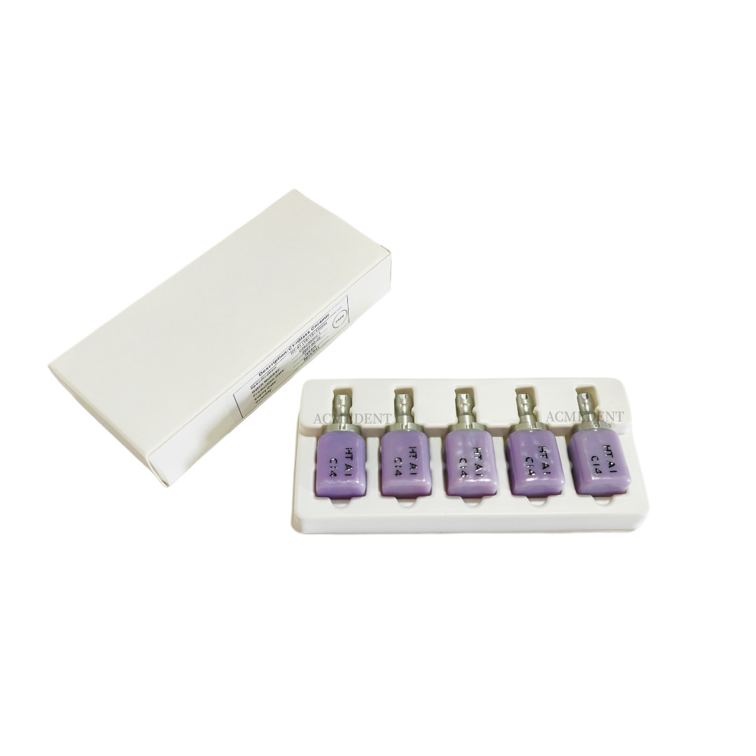 2Boxes Dental HT A1 C14 Blocks Glass Ceramic CAD CAM Lithium Block Chairside