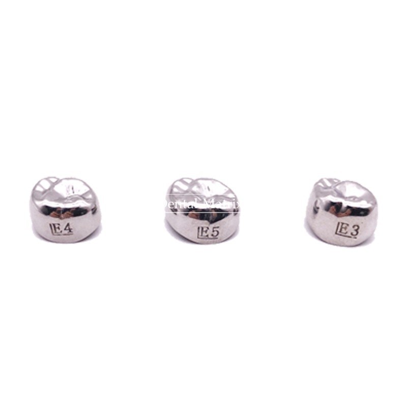 5pcs Dental Pediatric Crown Kids stainless steel molar crowns Preformed Primary