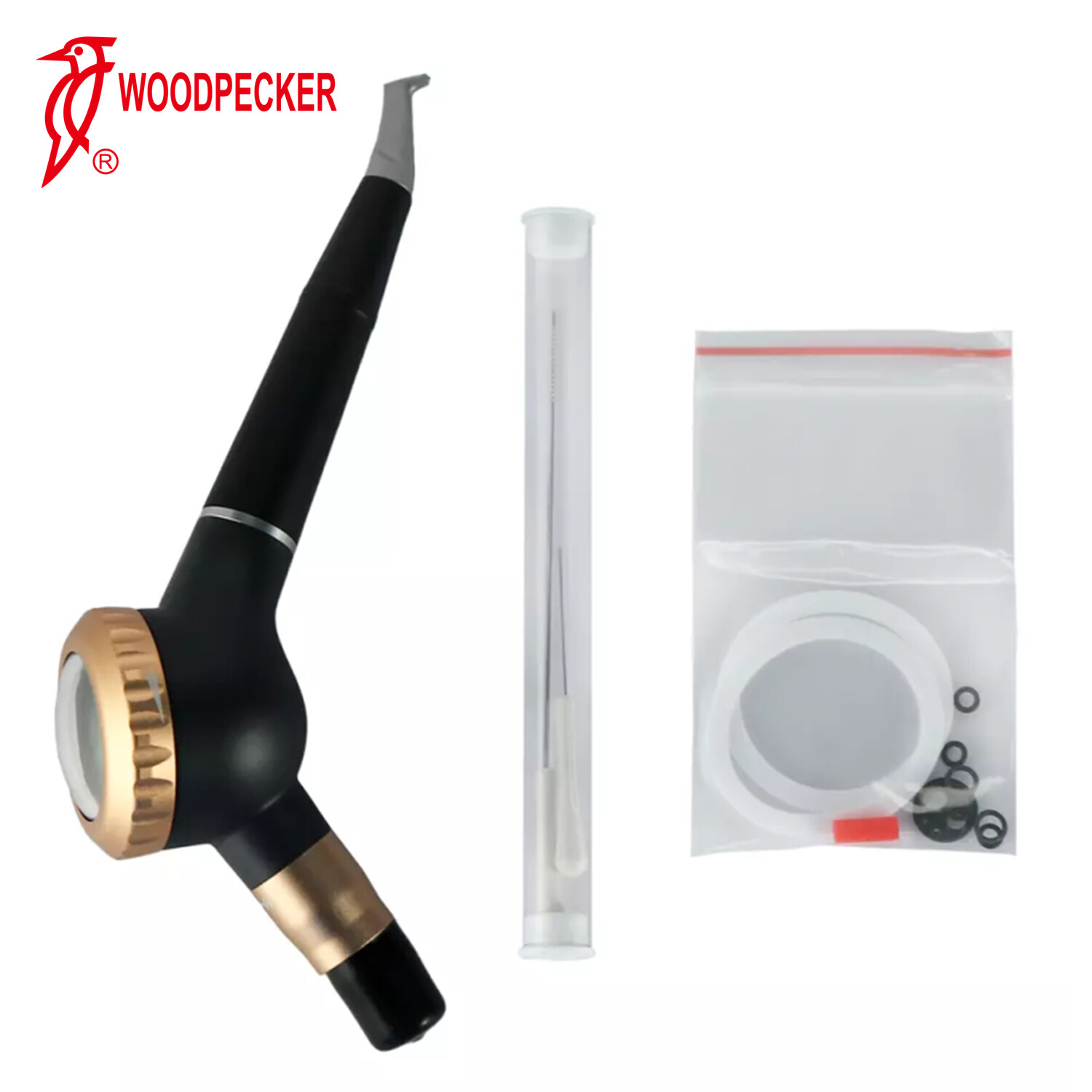 Woodpecker AP-H L PLUS Dental Air Polisher Sub/Supra Hygiene Prophy 2 Handpieces