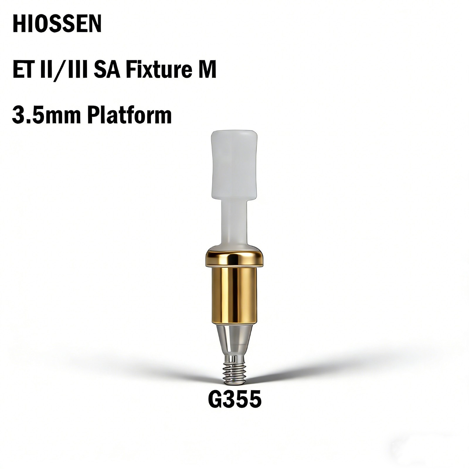 Dental Ti Locator Abutment ZEST Anchor Mini Platform Overdenture for Hiossen ET