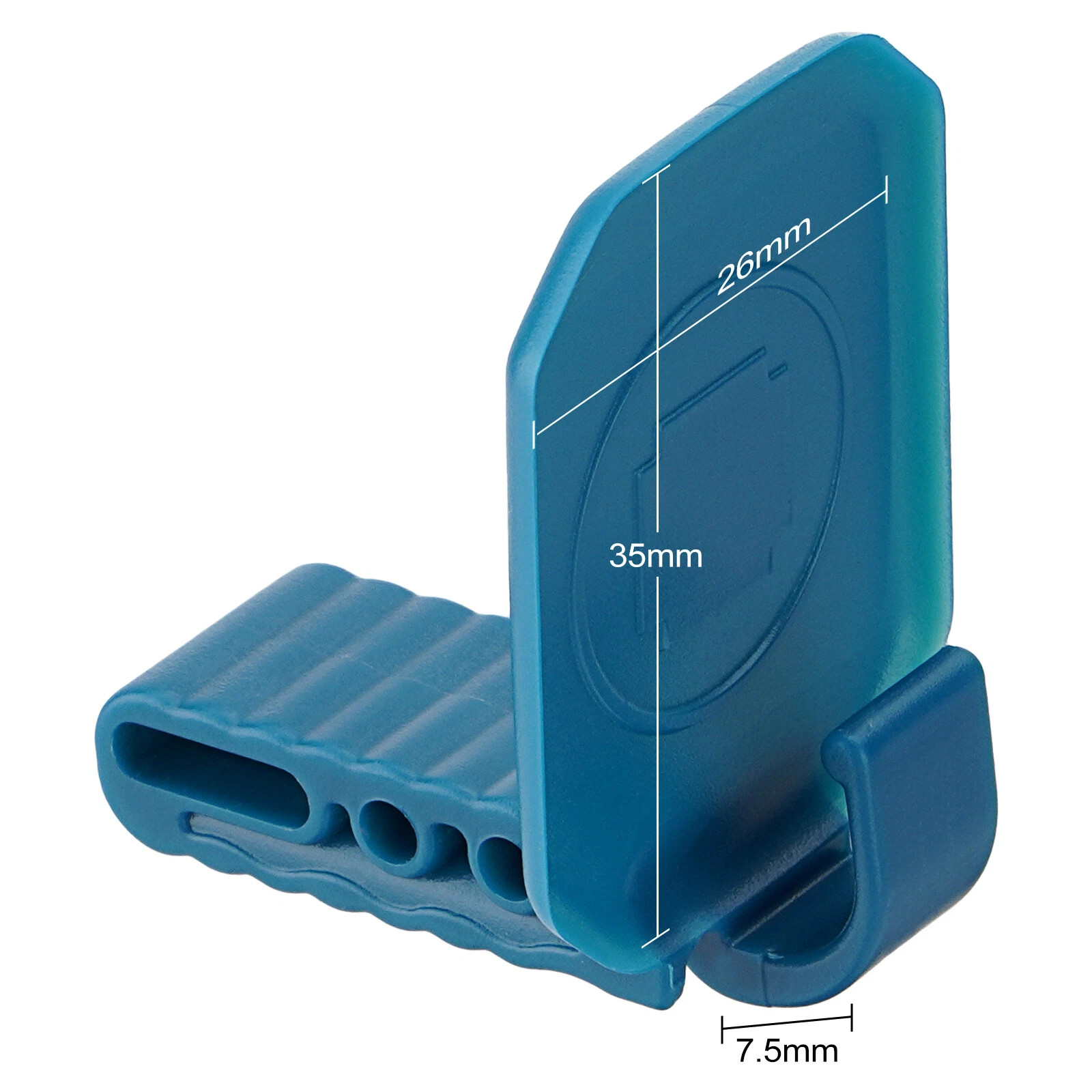 10 pcs Dental Sensor Holder Autoclavable Digital Anterior Sensor Holder Blue US