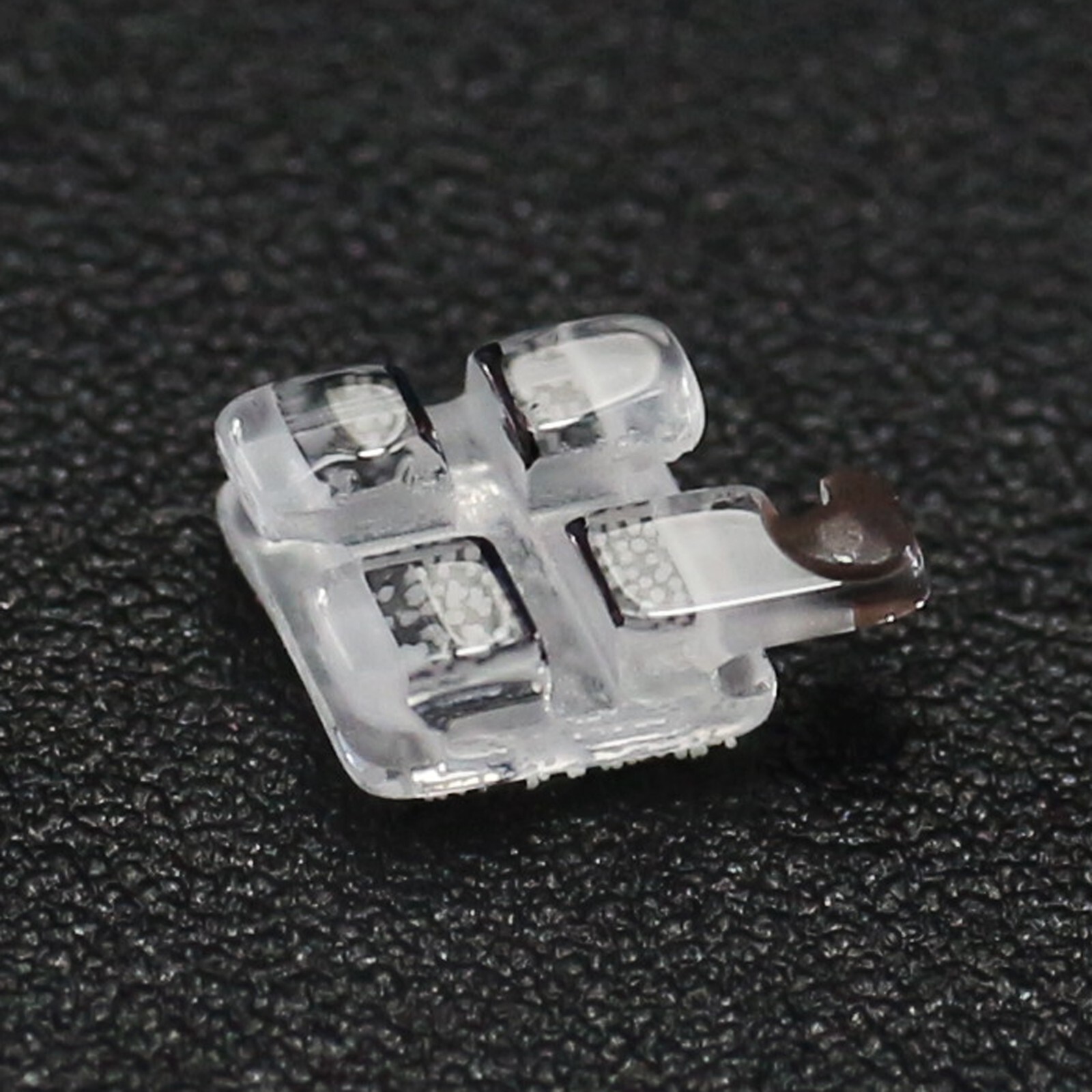 20PCS Dental Orthodontic Sapphire Clear Bracket Brace Roth MBT 022 345 Hooks 5-5