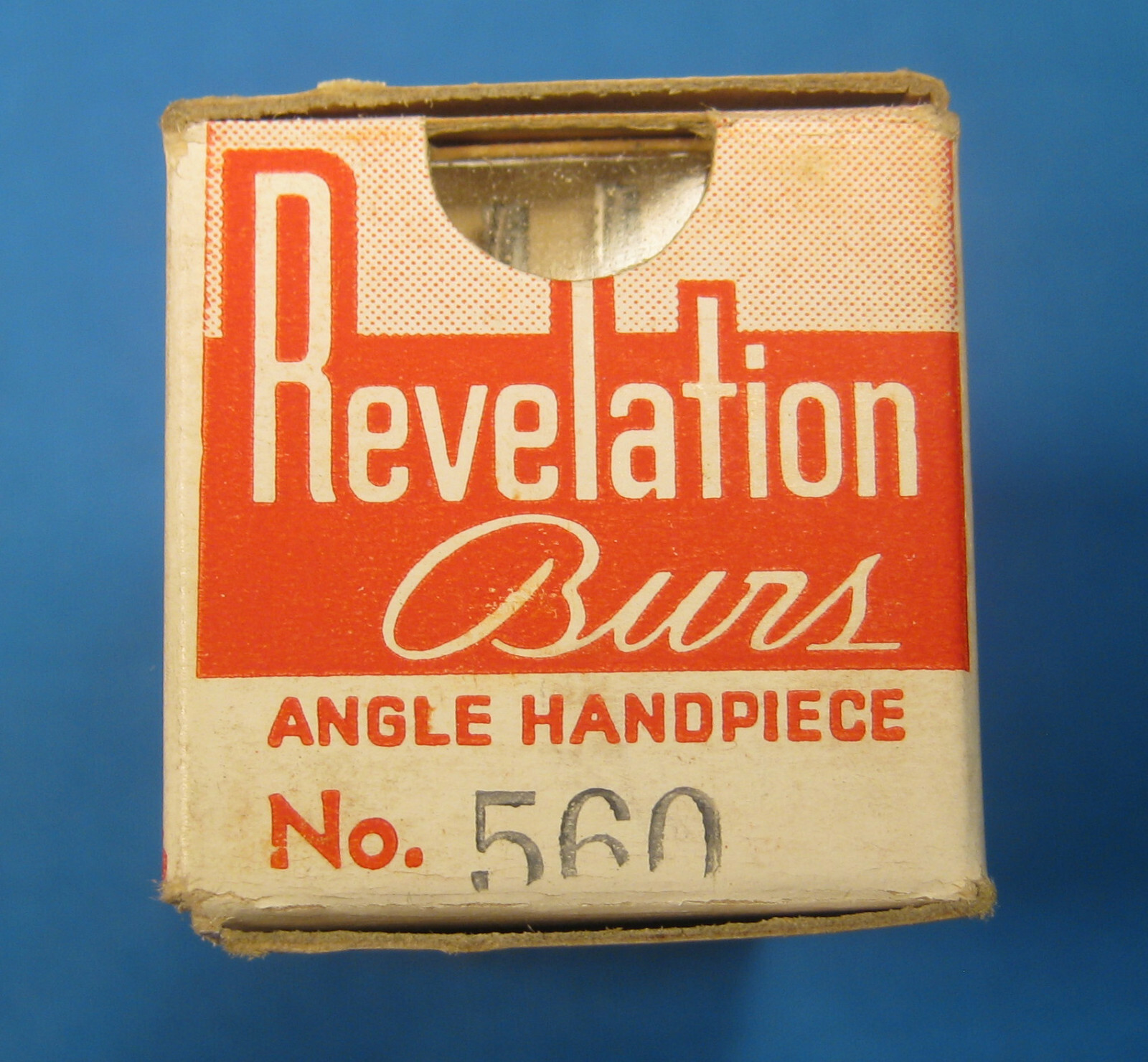 S.S. WHITE REVELATION BURS X72 NEW OLD STOCK FREE SHIPPING