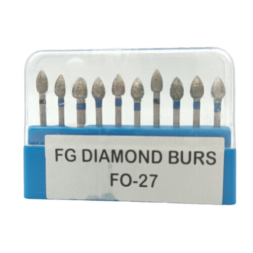 Dental FG Diamond Burs for High Speed Handpiece Friction Grip 5pcs/pack
