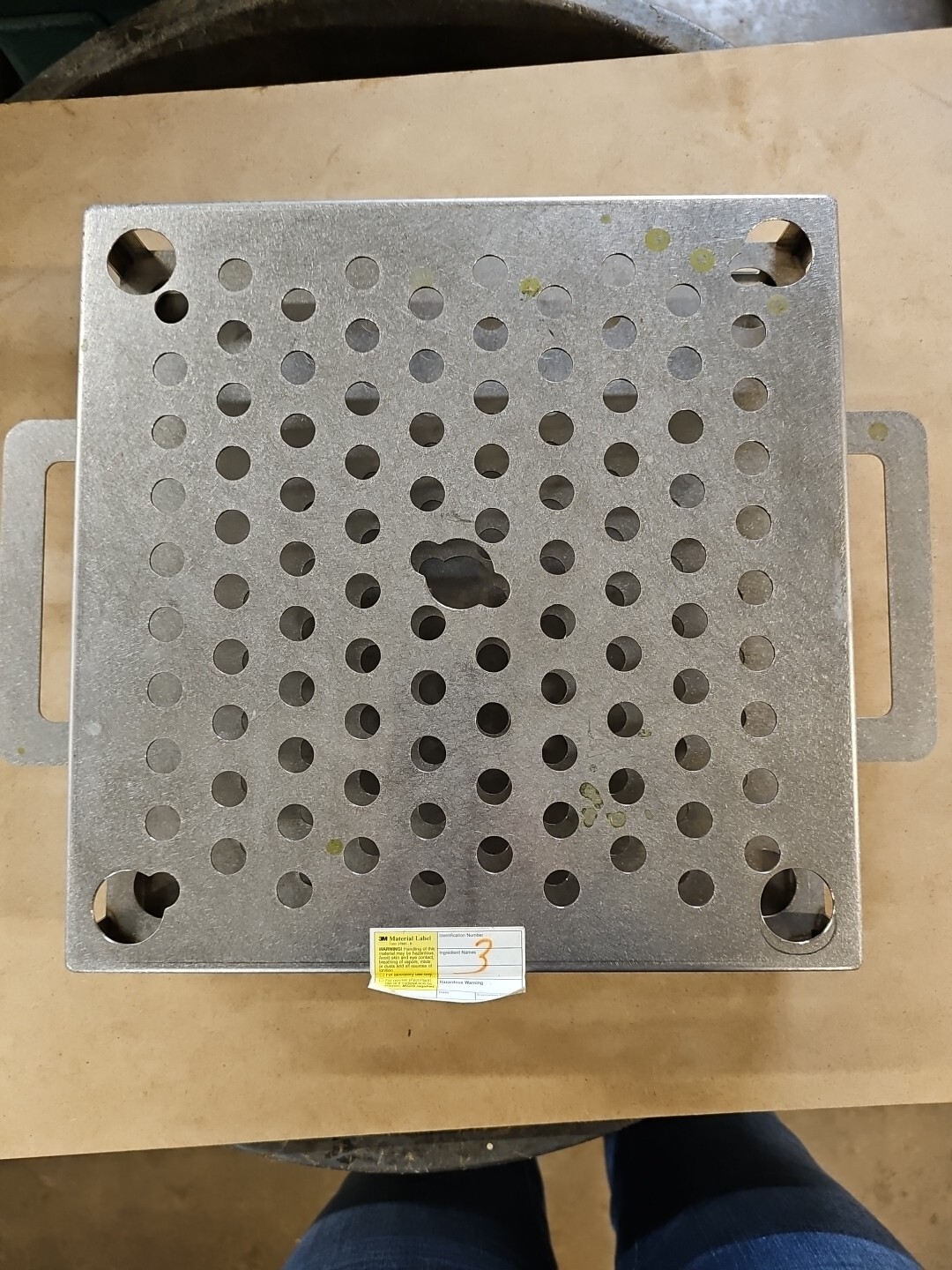 Industrial 101 Hole 2 TIER bottom 1/2″ Test Tube Rack Holder 12 x 16 x 3 SS?