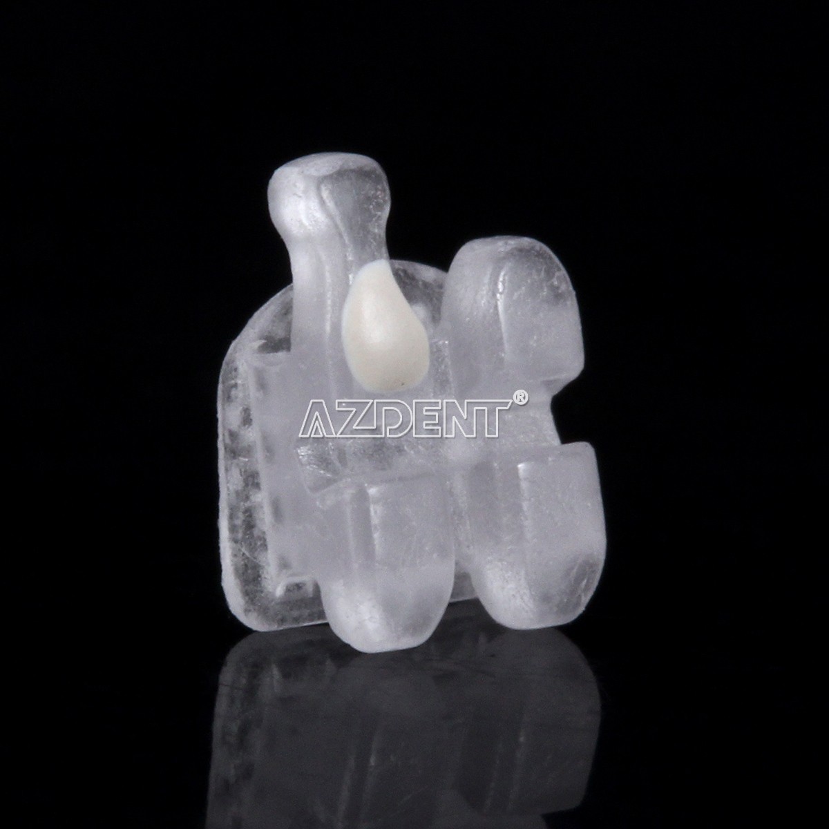 5X Dental Orthodontic Ceramic Brackets Braces Mesh Base 5*5 MBT.022 Hooks 345