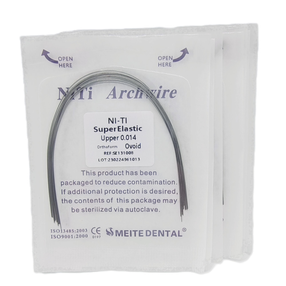 Dental Orthodontic Super Elastic Niti Arch Wire Round 012-020 UPPER LOWER