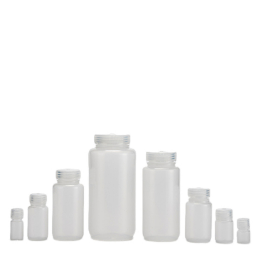 Biologix 60ml PP reagent bottles, Clear, 50/Bag, 10 Bags/Case