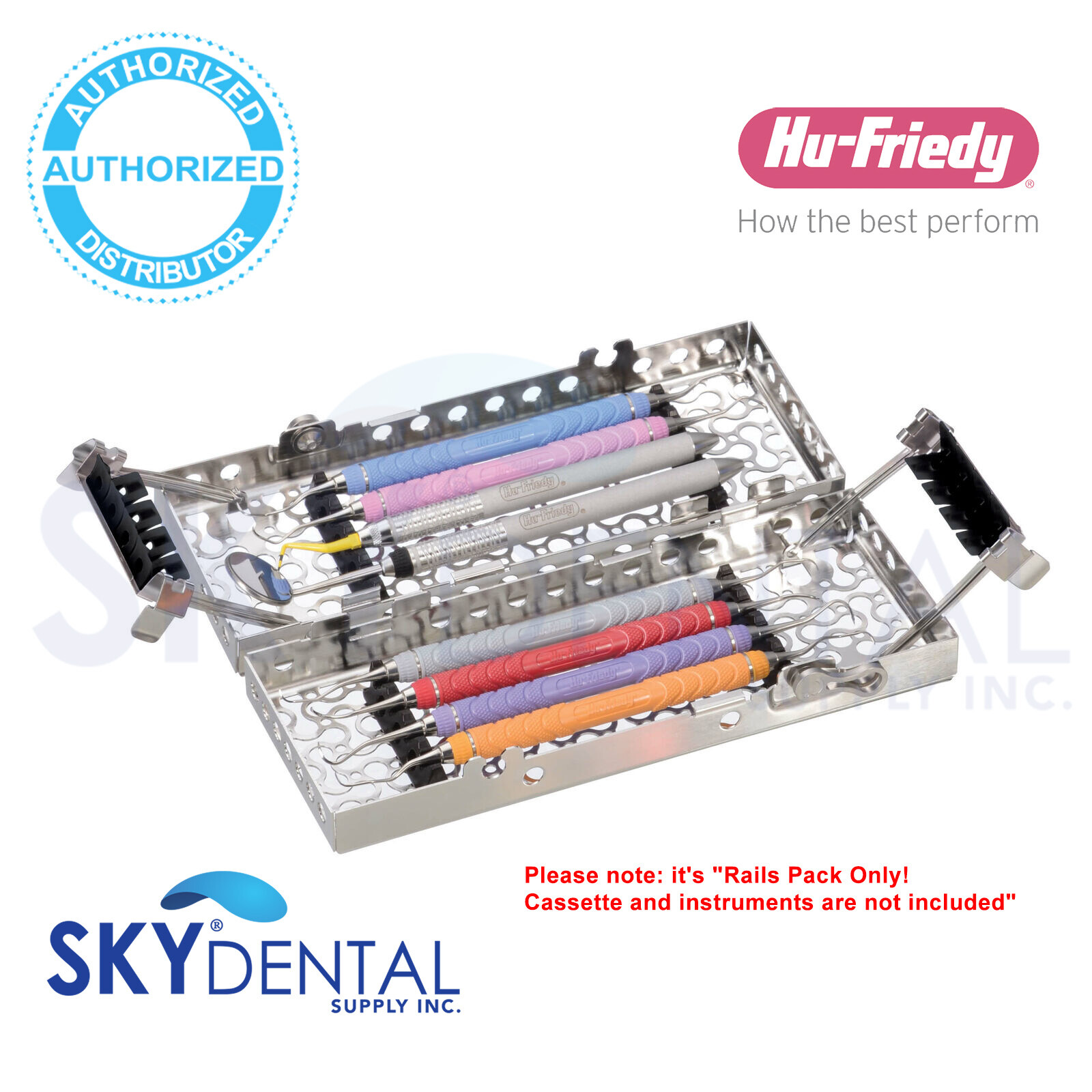 INFINITY SER. RED REPLACEMENT SILICON RAIL PACK 8INSTRUMENT 2-Tier D.D. CASSETTE