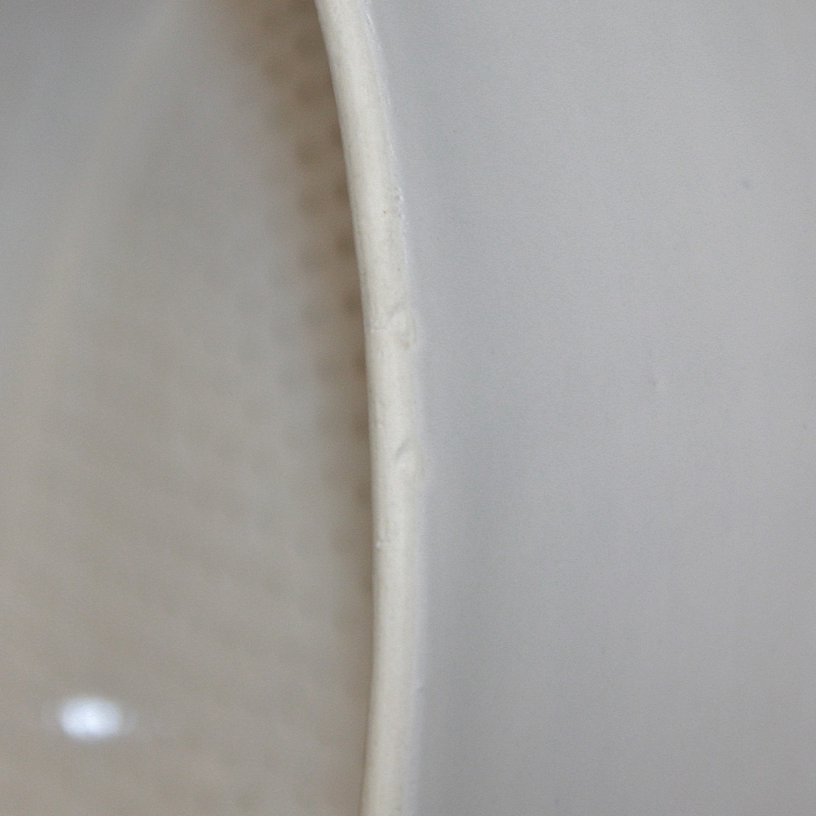 Chemglass Ceramic Buchner Funnel CG-1888-09, 4.8 L, 280 mm, 27mm x 140mm Stem
