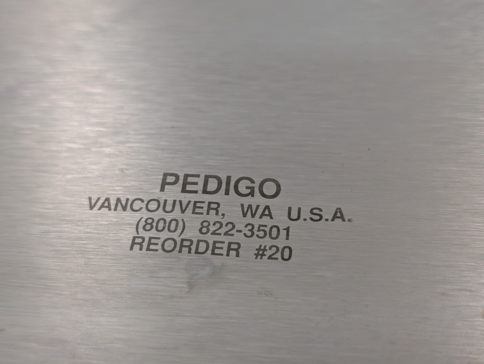 (3) stainless steel surgical trays: Blickman Polar Ware 25F & 1520, Pedigo #20