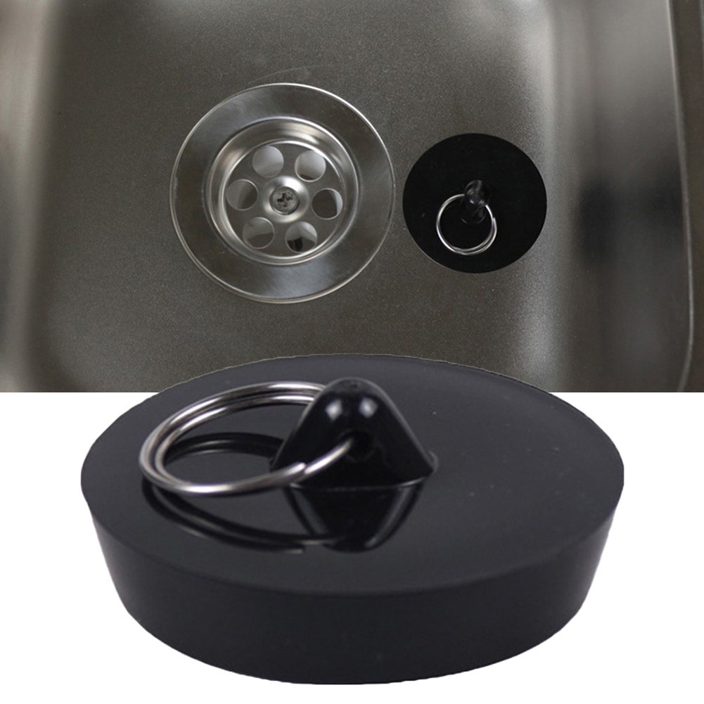 Rubber Sink Stopper for Kitchen and Bathroom Drains Long Lasting and Effective