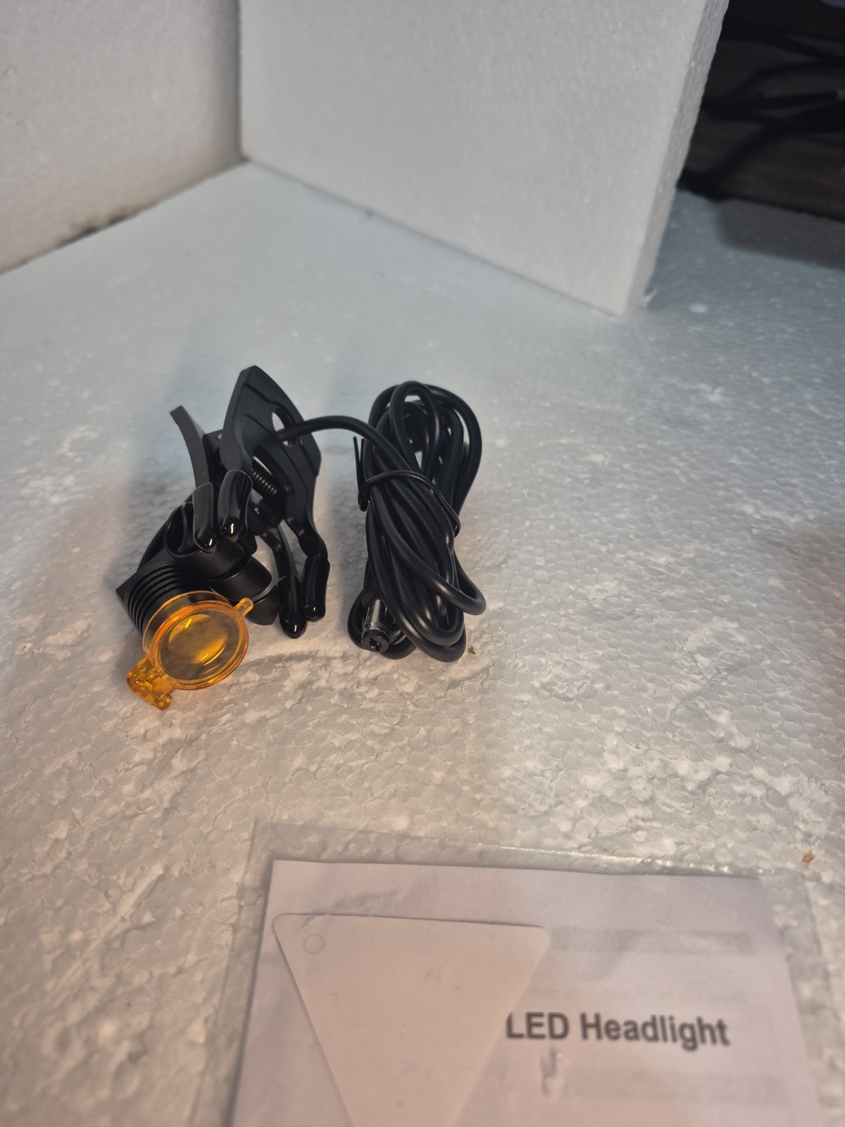 3W Waist-hanging Dental Surgical LED Headlight Metal Clip Headlamp with Filter