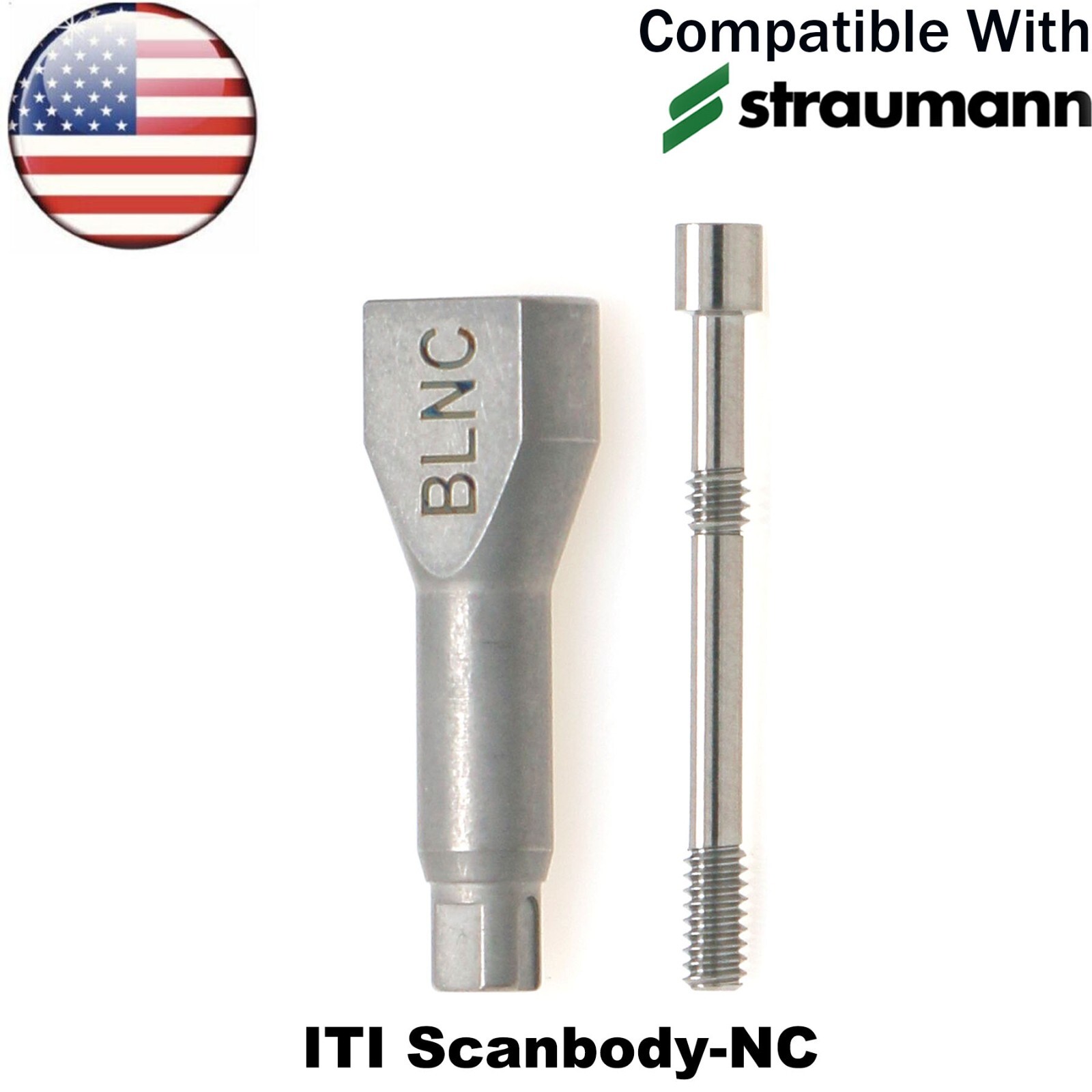 US Dental Fits Straumann ITI Transfer Open/Closed Tray NC/RC Impression Coping