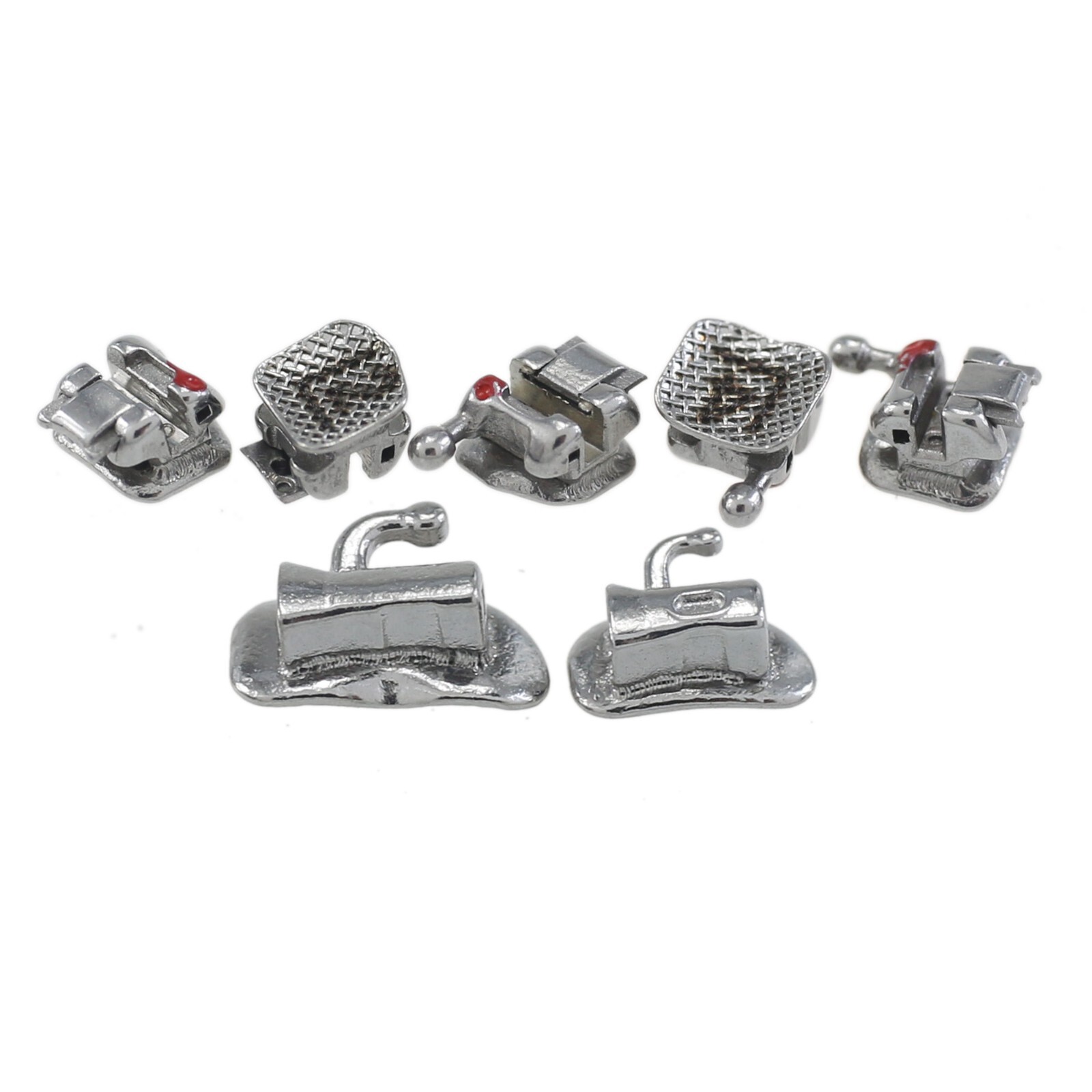 Dental Brackets Orthodontic Self Ligating Braces Metal Ceramic Roth MBT 022 345