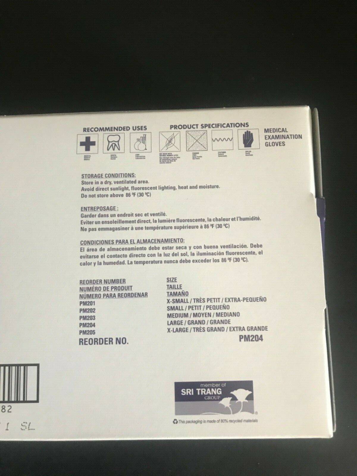 1000 Count – Blue Nitrile Exam Gloves Size Large Powder Free 3 Mil Chemo Rated